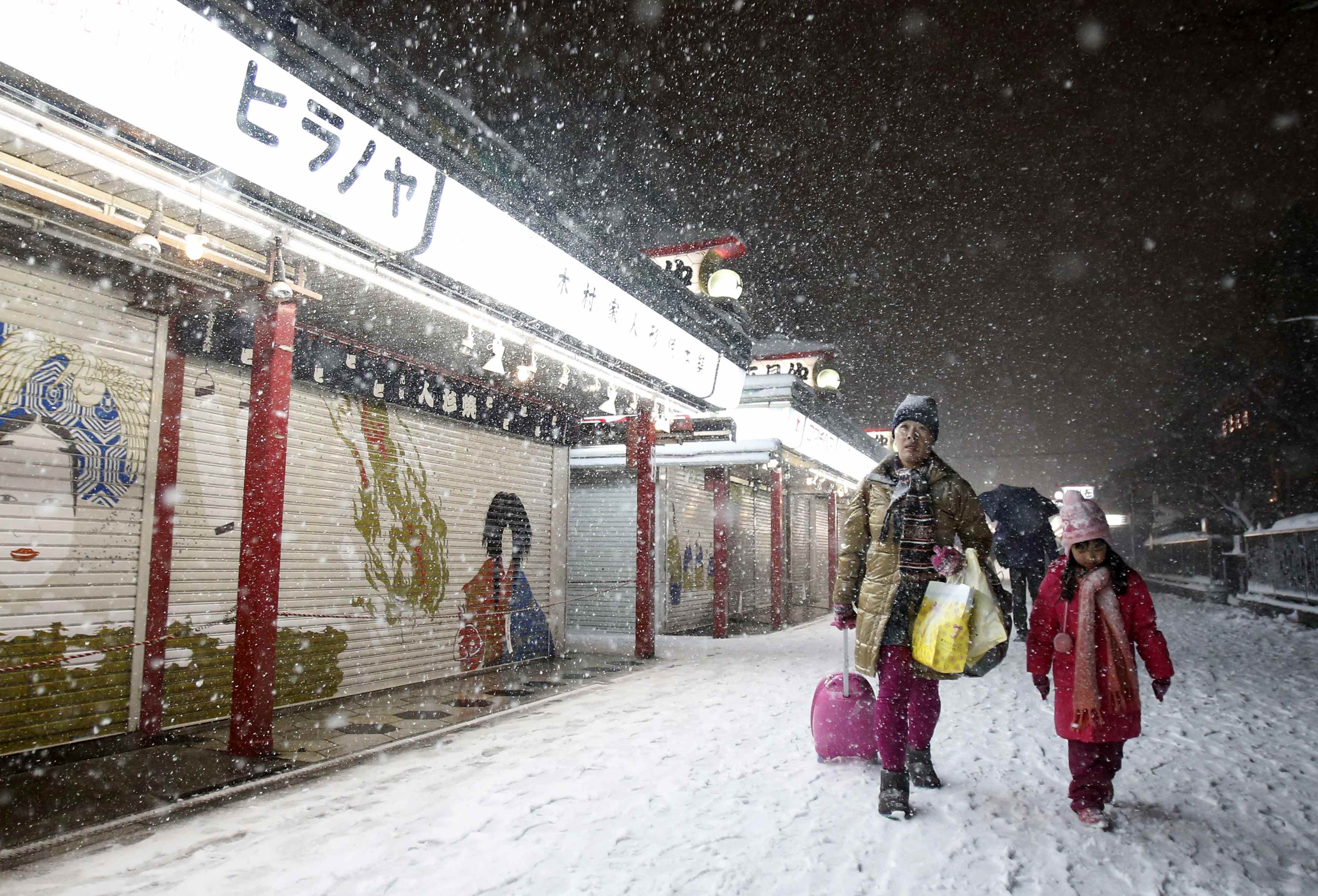 Χιόνι στο Τόκιο μετά από 13 χρόνια – ΦΩΤΟ
