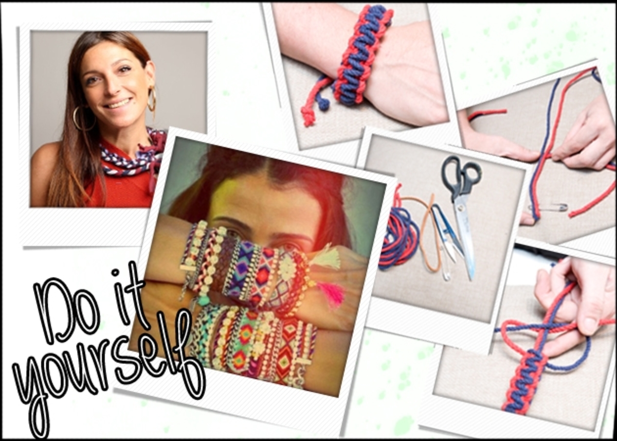 DIY: Τα πλεκτά βραχιόλια είναι το απόλυτο trend και η Π.Αναστούλη σου δείχνει πως να τα φτιάξεις!