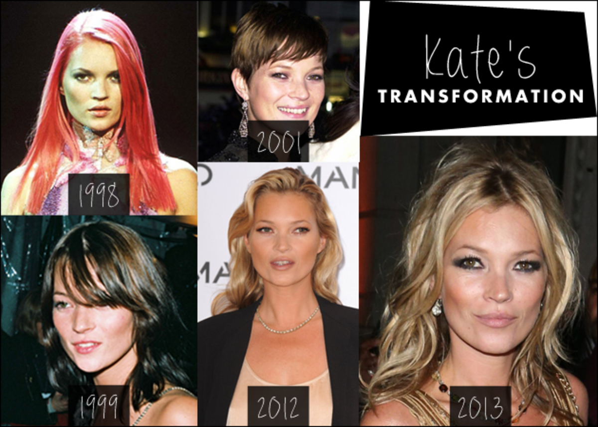25 χρόνια Kate Moss! Δες εδώ όλες τις αλλαγές στα μαλλιά της!