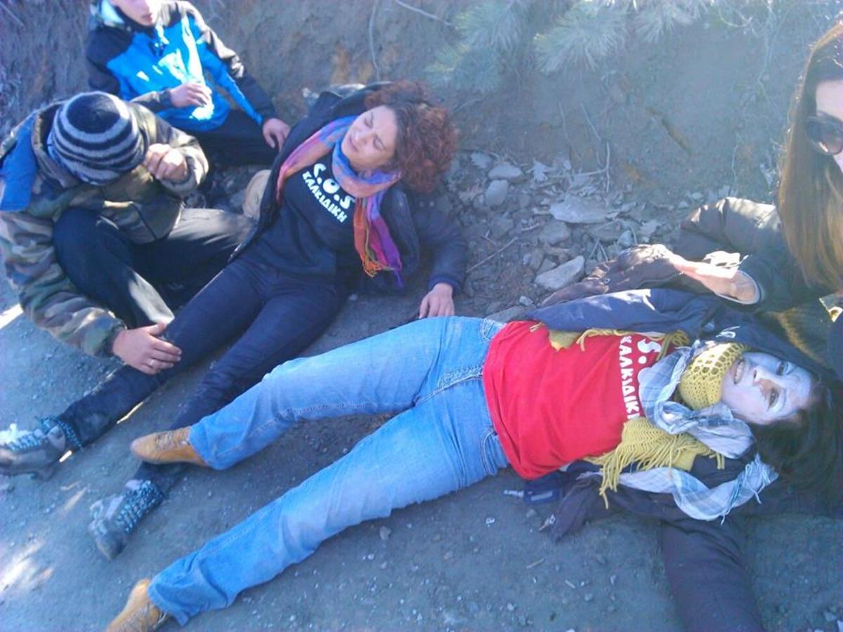 Τα επεισόδια στις Σκουριές