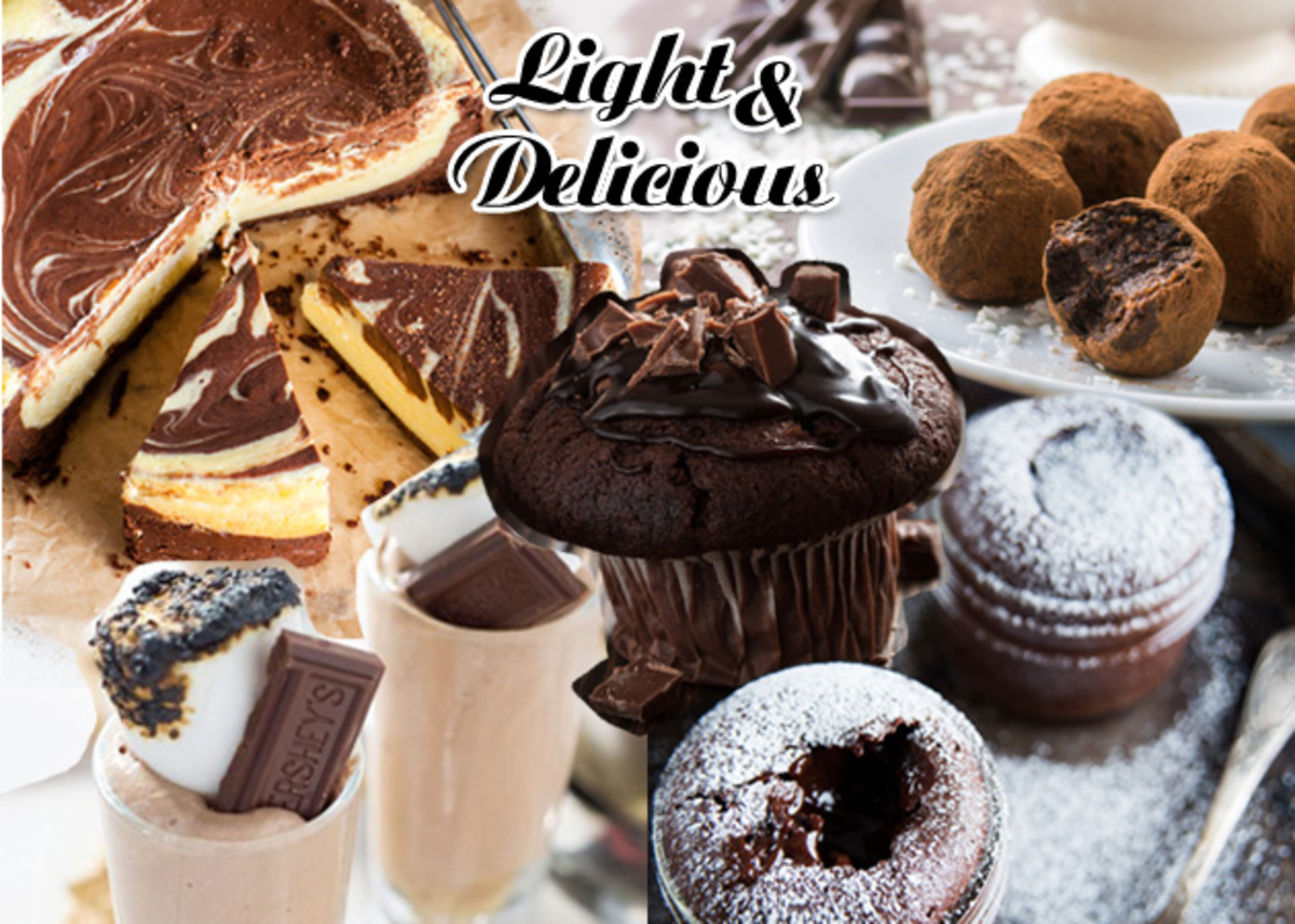 Light συνταγές: Σοκολατένια γλυκά με λιγότερο από 250 θερμίδες!