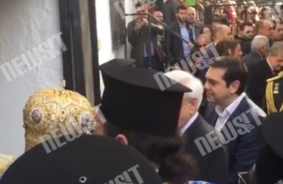Αγιασμός υδάτων στη δεξαμενή