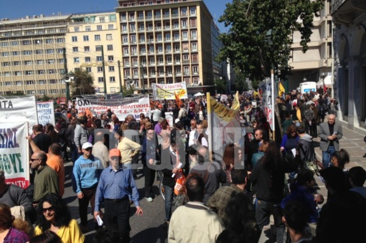 Συλλαλητήριο ΑΔΕΔΥ στην Αθήνα