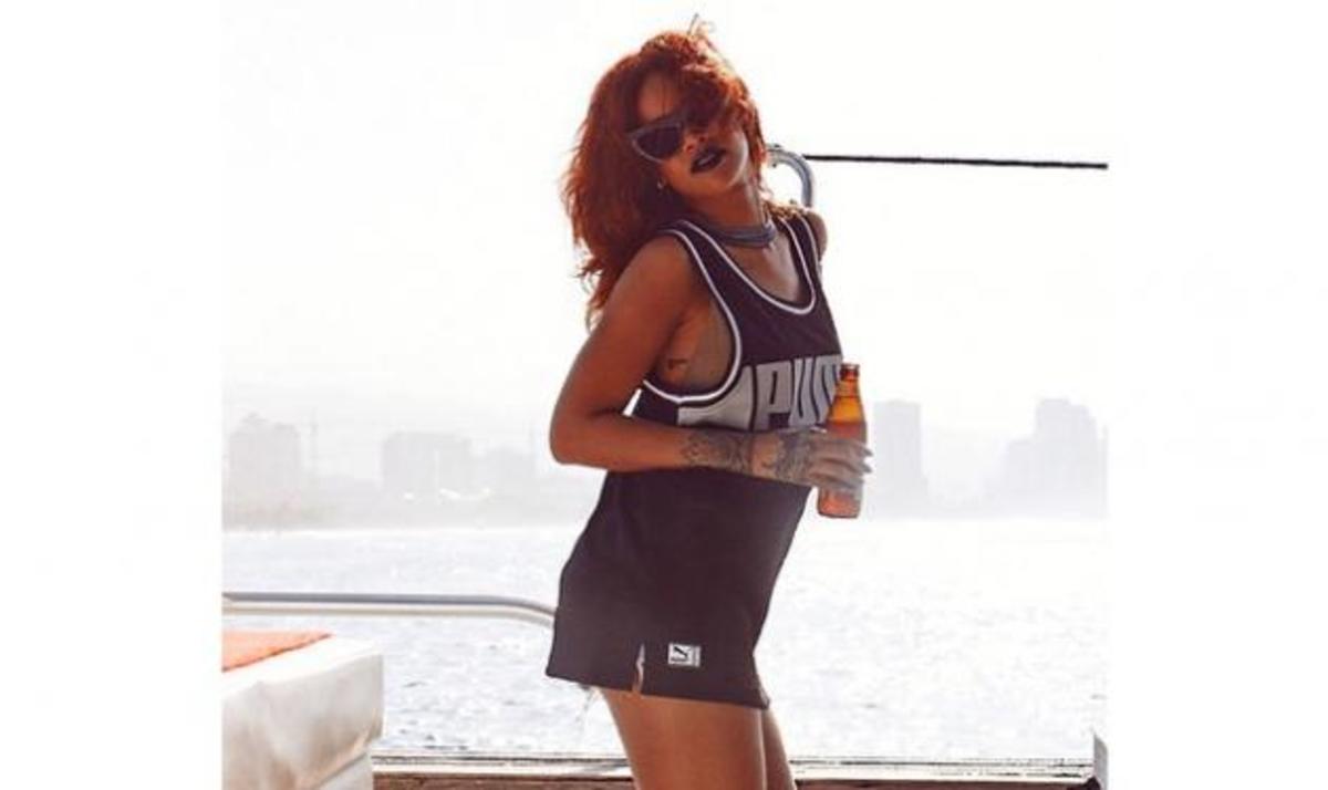 Η Rihanna… κολάζει και τα ψάρια! ΦΩΤΟ