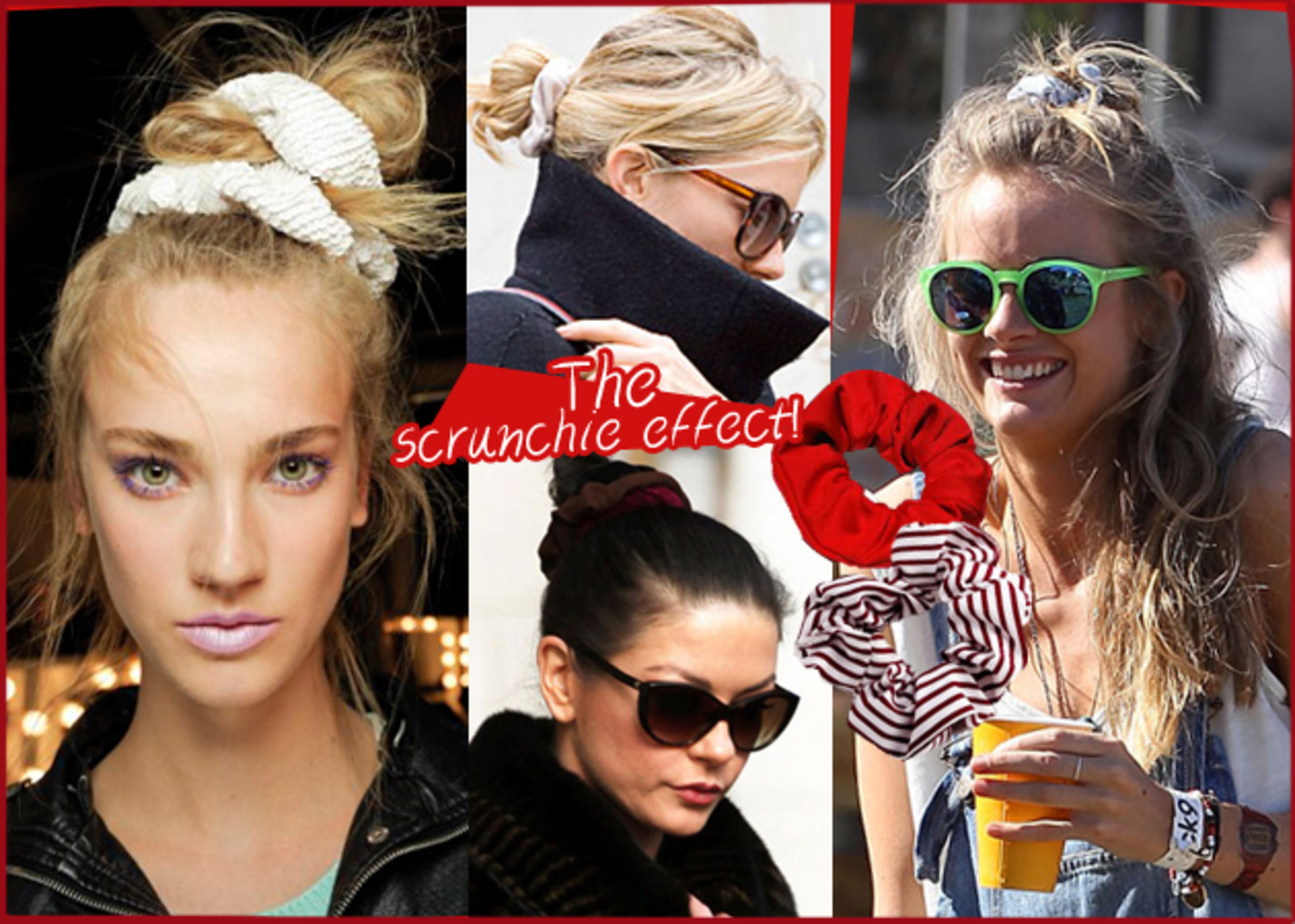Η επιστροφή του scrunchie! Το άλλοτε… κιτς αξεσουάρ μαλλιών είναι εδώ και αλήθεια, δίνει πολύ στιλ!