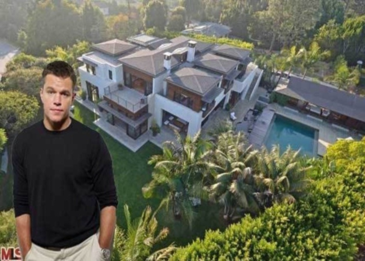 Δες το 15 εκατ. δολαρίων νέο σπίτι του Matt Damon!