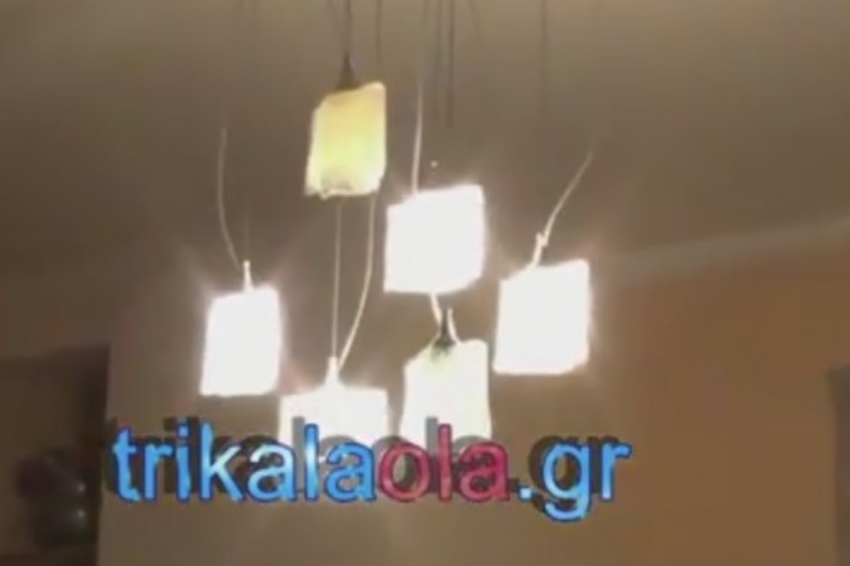 Σεισμός Λευκάδας: Βίντεο ντοκουμέντο