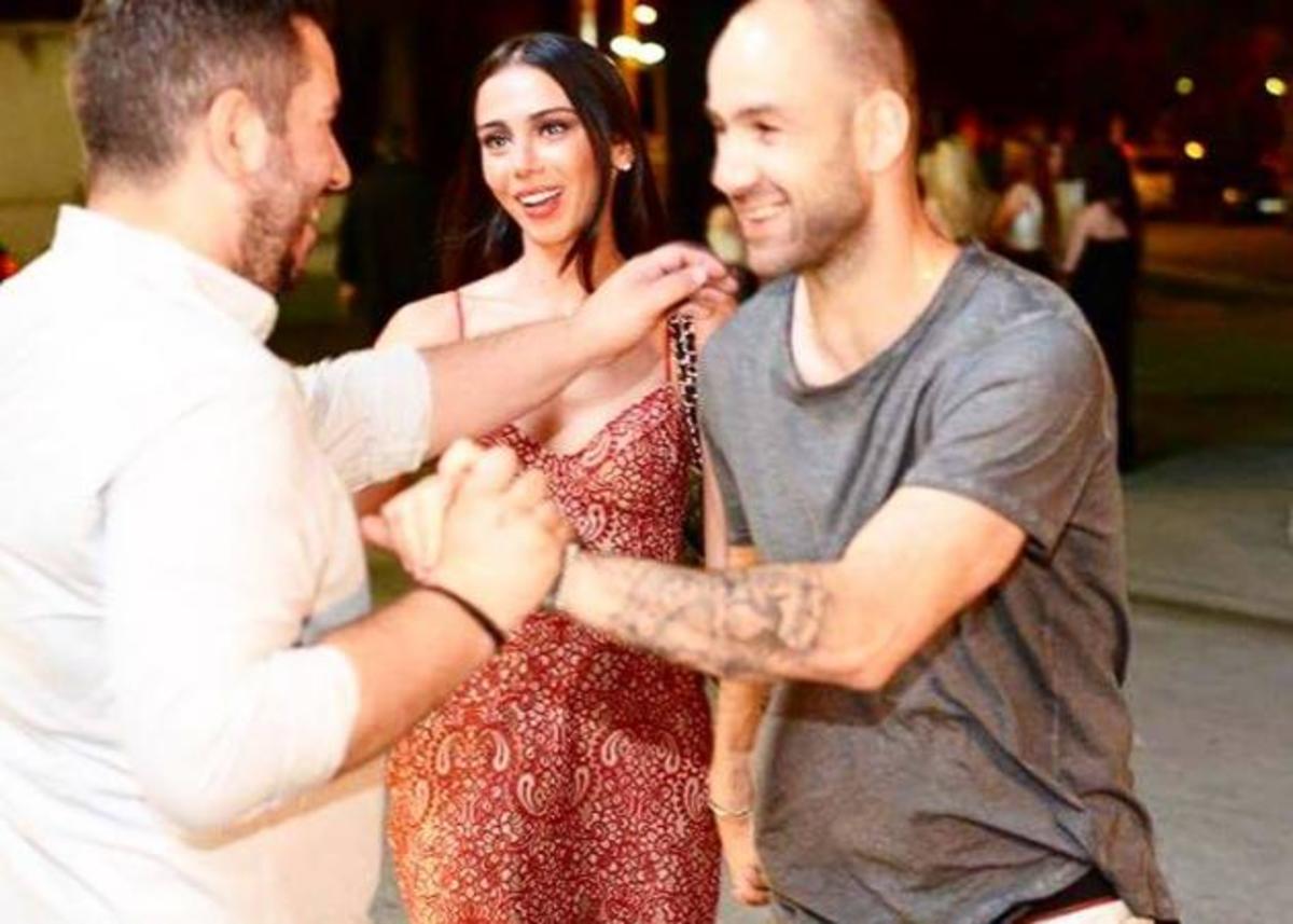 Το ξέφρενο γλέντι του Ολυμπιακού στον Κωνσταντίνο Αργυρό! Βίντεο