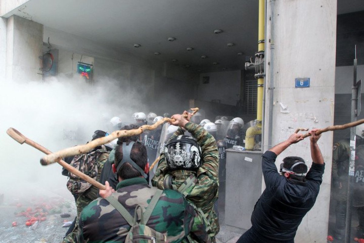 Πεδίο μάχης η Αθήνα
