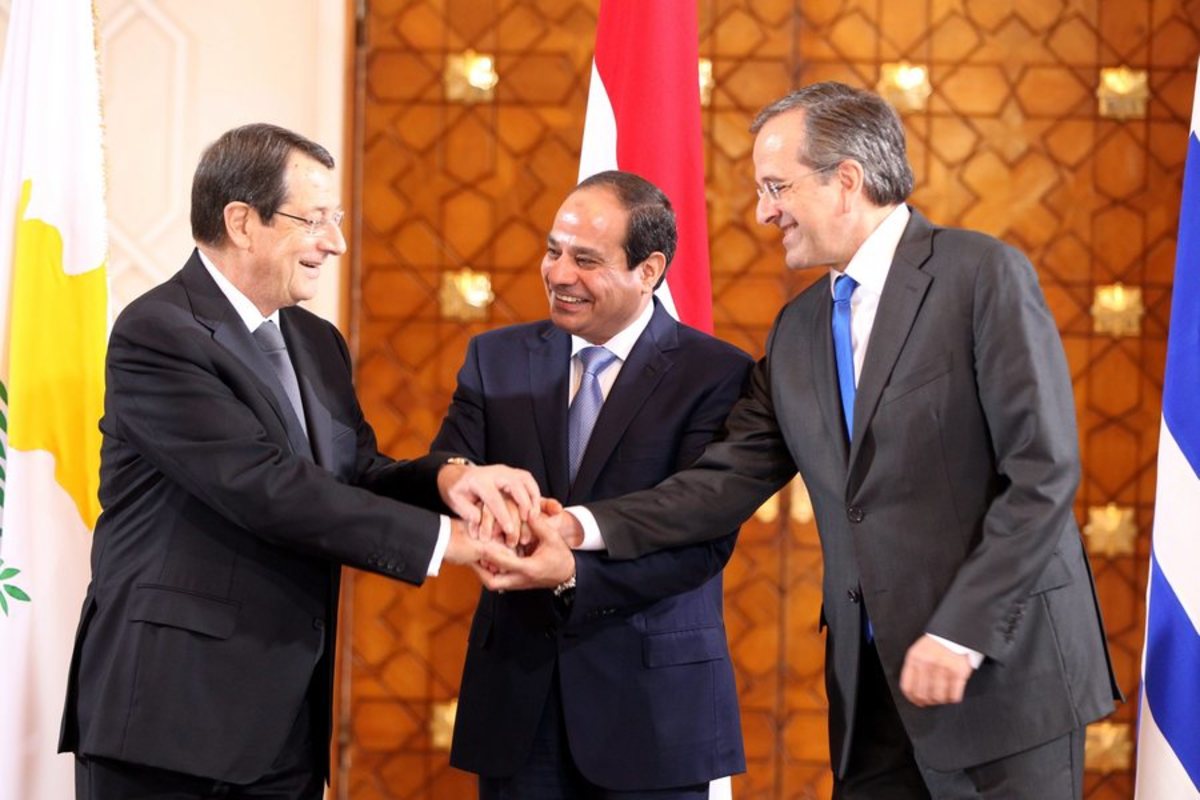 Ιστορικές εξελίξεις! Οριοθετείται η ΑΟΖ Ελλάδας Κύπρου και Αιγύπτου μετά την Σύνοδο Κορυφής μεταξύ Σαμαρά Αναστασιάδη και του Προέδρου της Αιγύπτου
