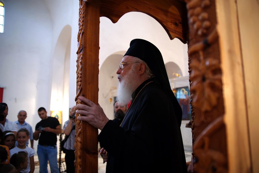 Απειλές και ύβρεις κατά του Αρχιεπισκόπου Αναστάσιου από Αλβανούς