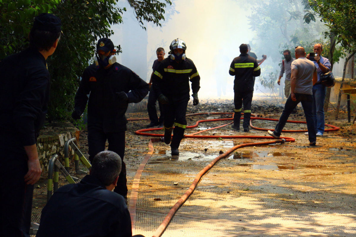 Εμπρησμός πίσω από την φωτιά που έκανε στάχτη το Θέατρο Ρεματιάς Χαλανδρίου