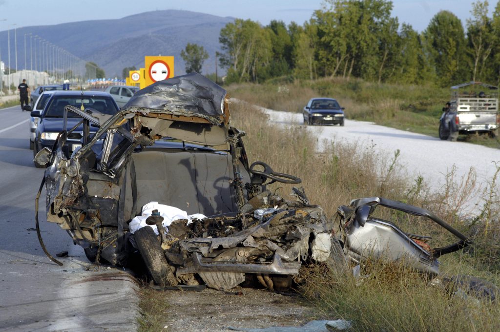 Ηράκλειο: Θανατηφόρο τροχαίο στον επαρχιακό δρόμο Καμηλάρι – Τυμπάκι