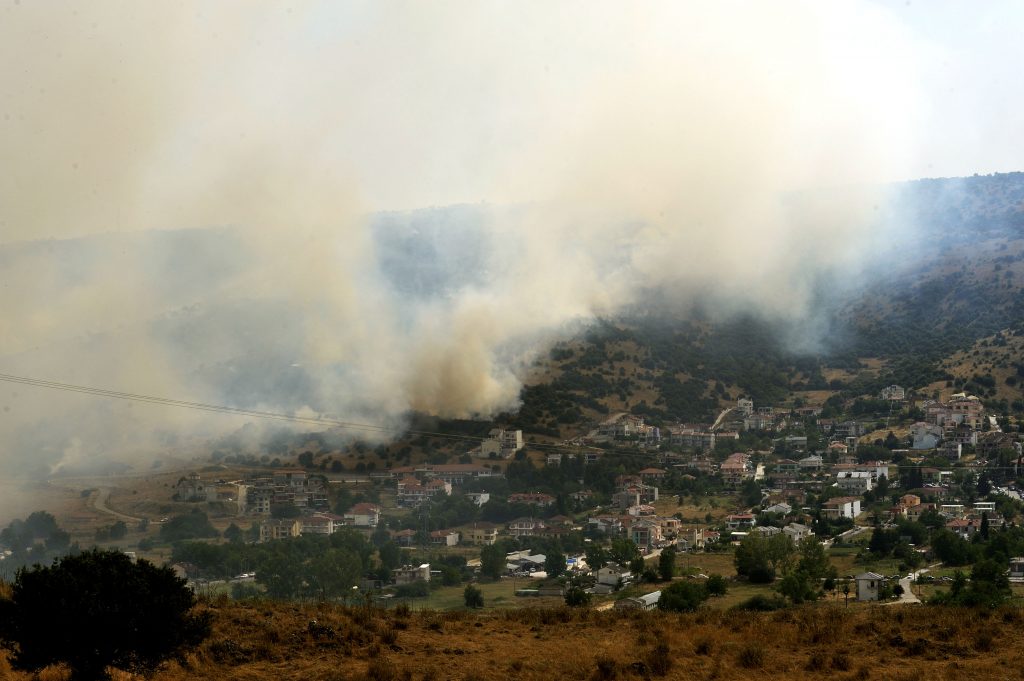 Πύρινος εφιάλτης για τους κατοίκους των Ιωαννίνων - ΦΩΤΟ EUROKINISSI