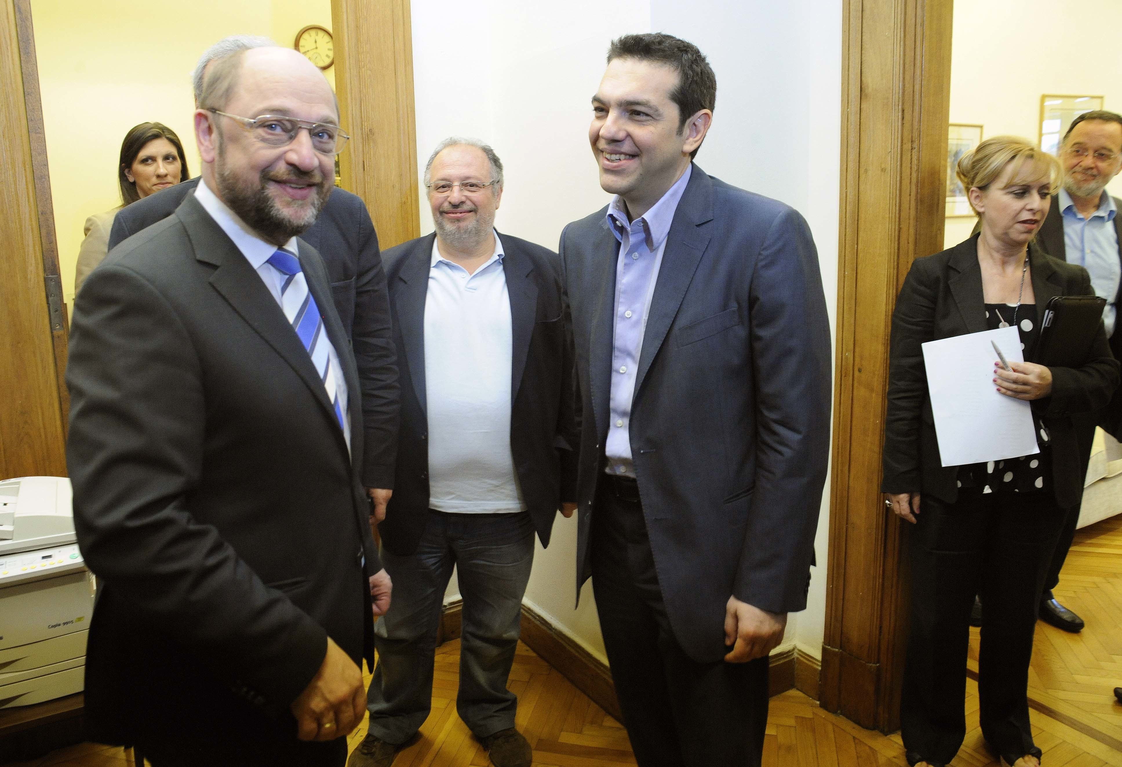 Τσίπρας: Ο Σούλτς είναι άνθρωπος της Μέρκελ – Δεν θα κάνω μονομερείς ενέργειες