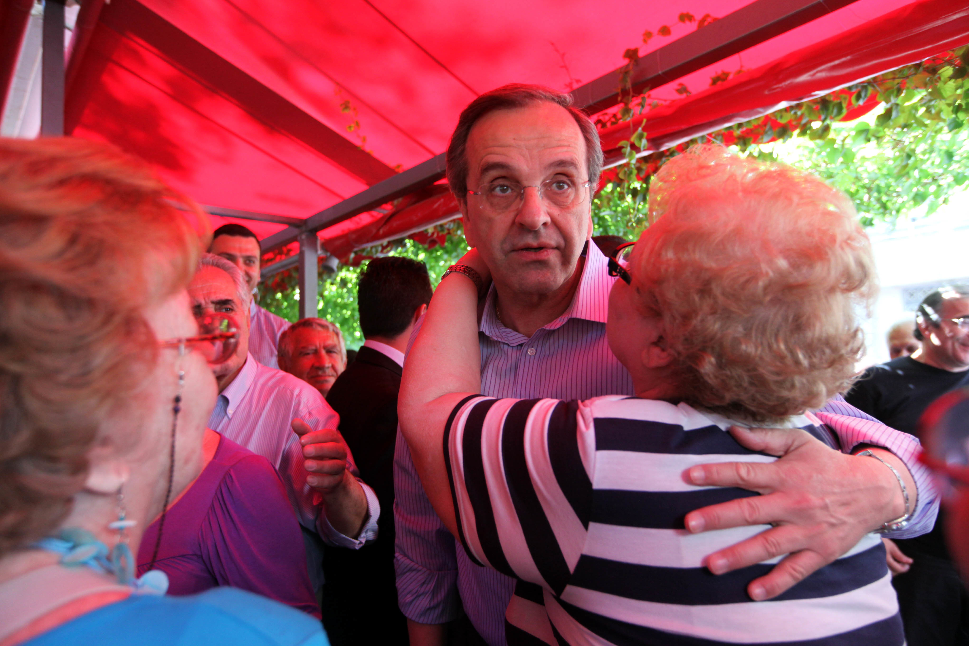 Στον Αγ.Παντελεήμονα ο Σαμαράς-Την Αθήνα που ξέραμε θα την ξαναβρούμε