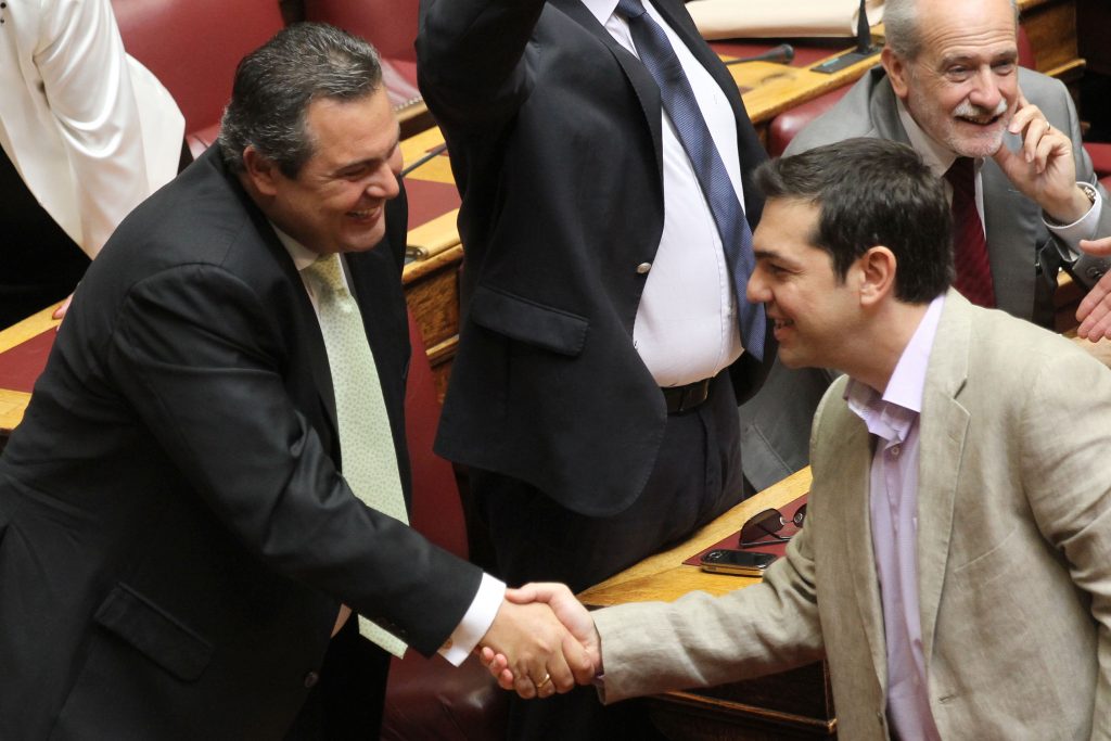 Αύριο η συνάντηση Τσίπρα – Καμμένου