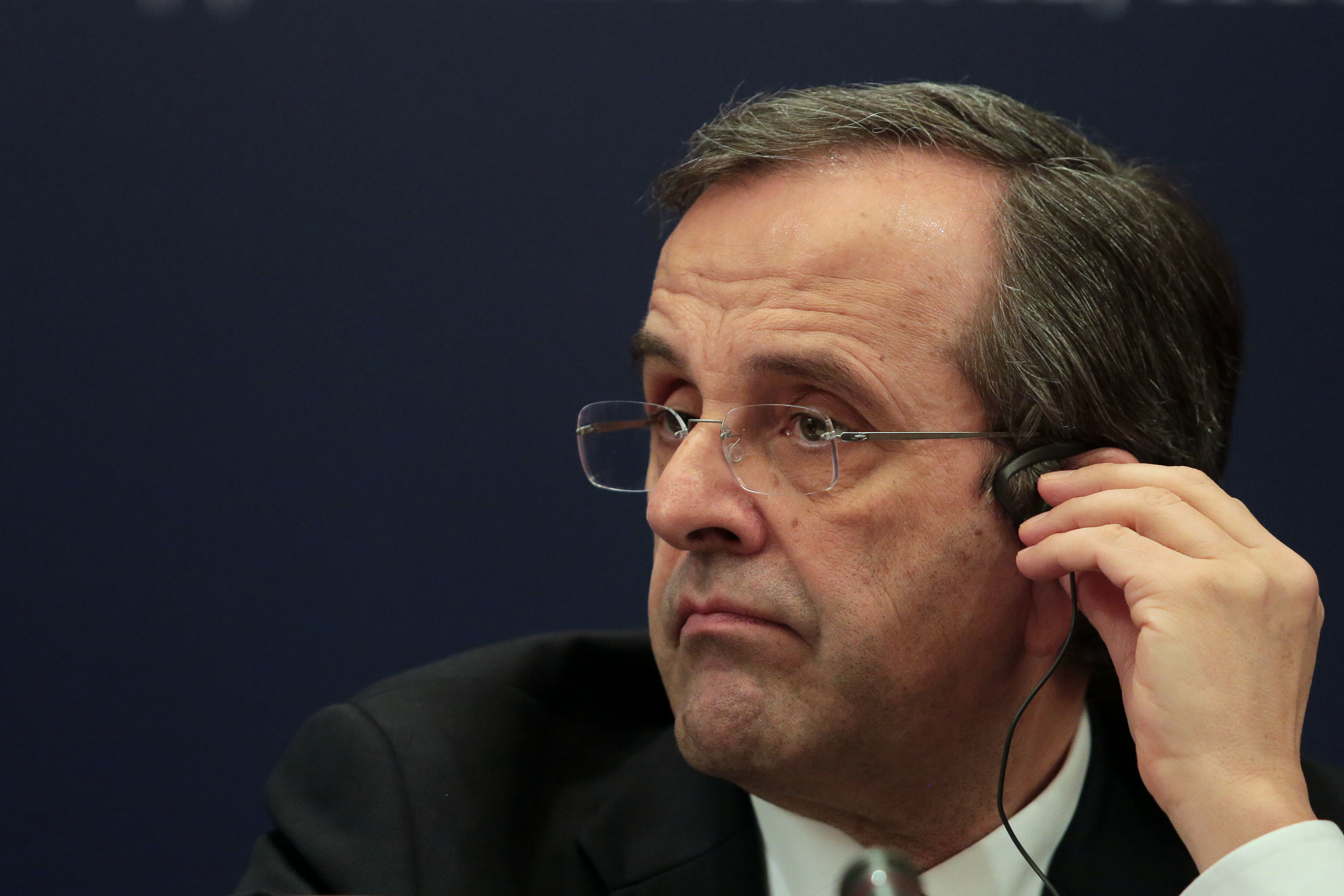 Σύσκεψη στο υπουργείο Αγροτικής Ανάπτυξης υπο τον Αντώνη Σαμαρά