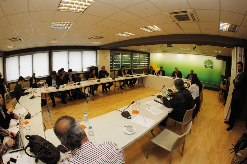 Έκτακτη σύσκεψη του Πολιτικού Συμβουλίου του ΠΑΣΟΚ