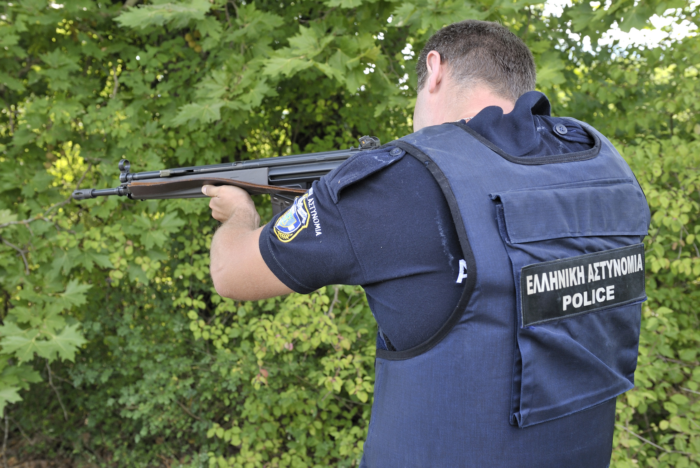 Αστυνομικοί στα μπλόκα για τον εντοπισμό του Κούπα - ΦΩΤΟ EUROKINISSI