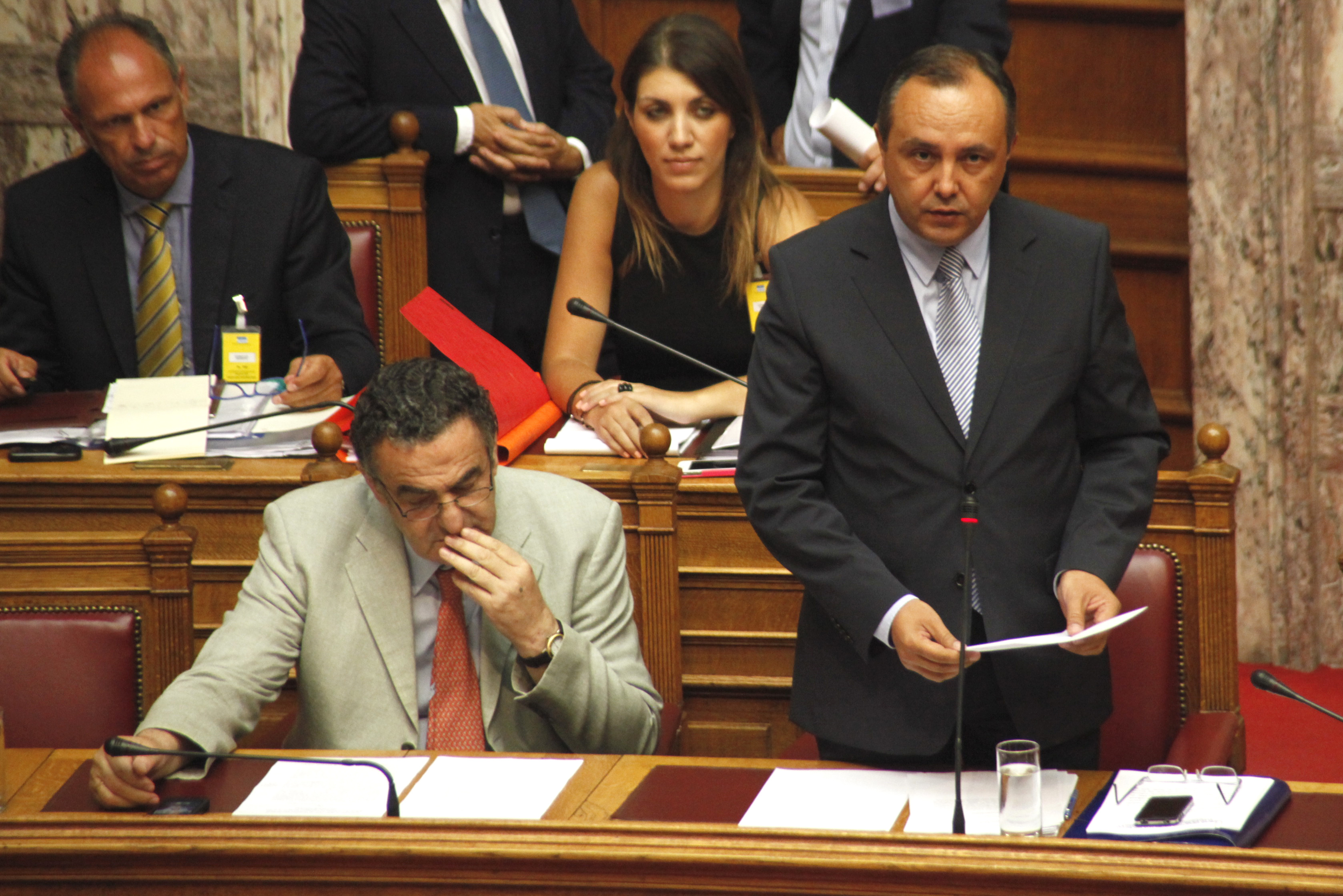 O κ. Καράογλου σήμερα στη Βουλή ΦΩΤΟ EUROKINISSI