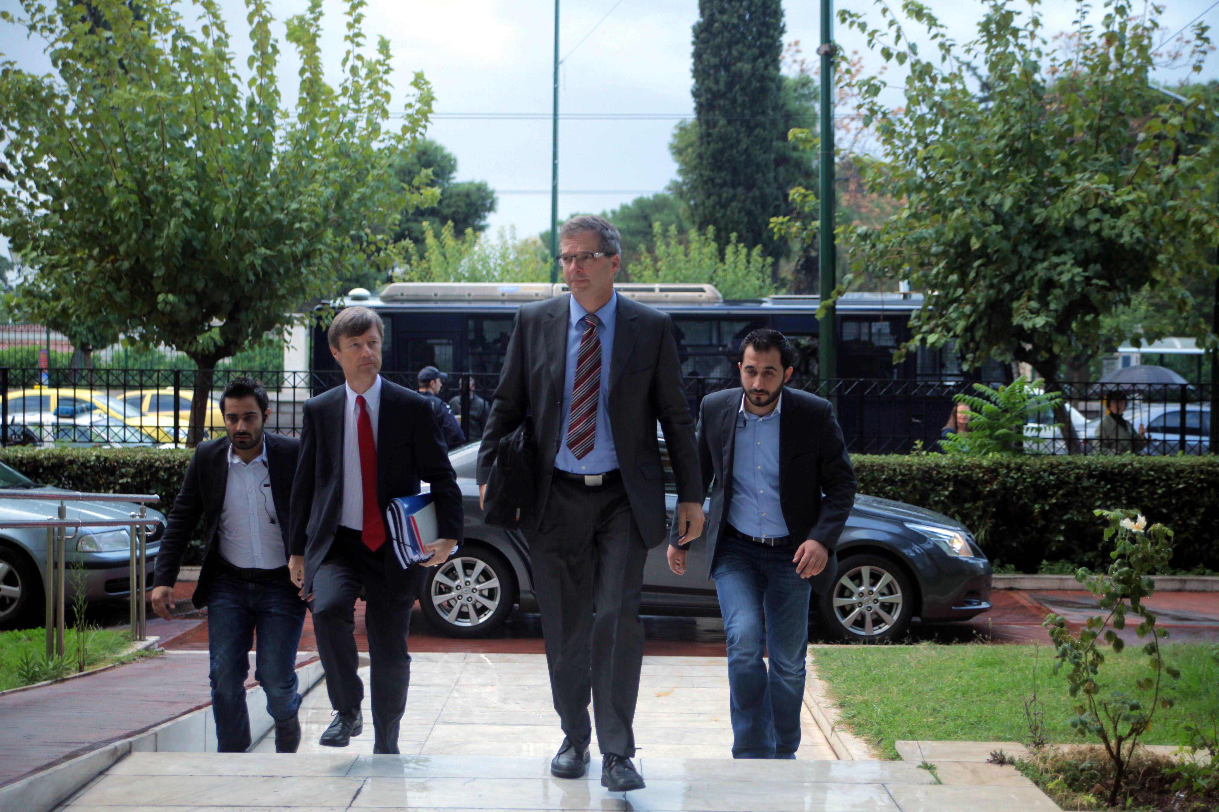 Ολοκληρώθηκε η συνάντηση Μητσοτάκη – τρόικας