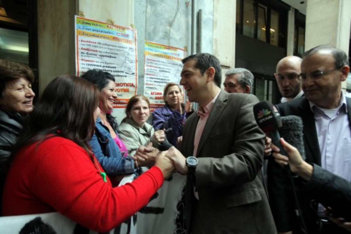 Συνάντηση Τσίπρα με καθαρίστριες