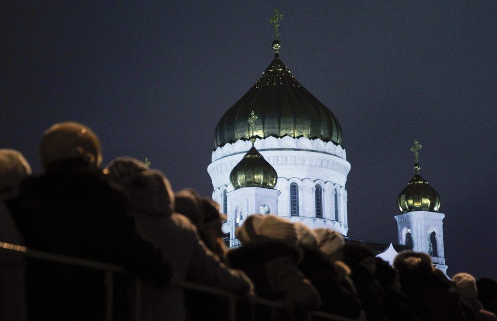 Μόσχα: Στην ουρά για προσκύνημα κειμηλίου απο τη Μονή Βατοπεδίου