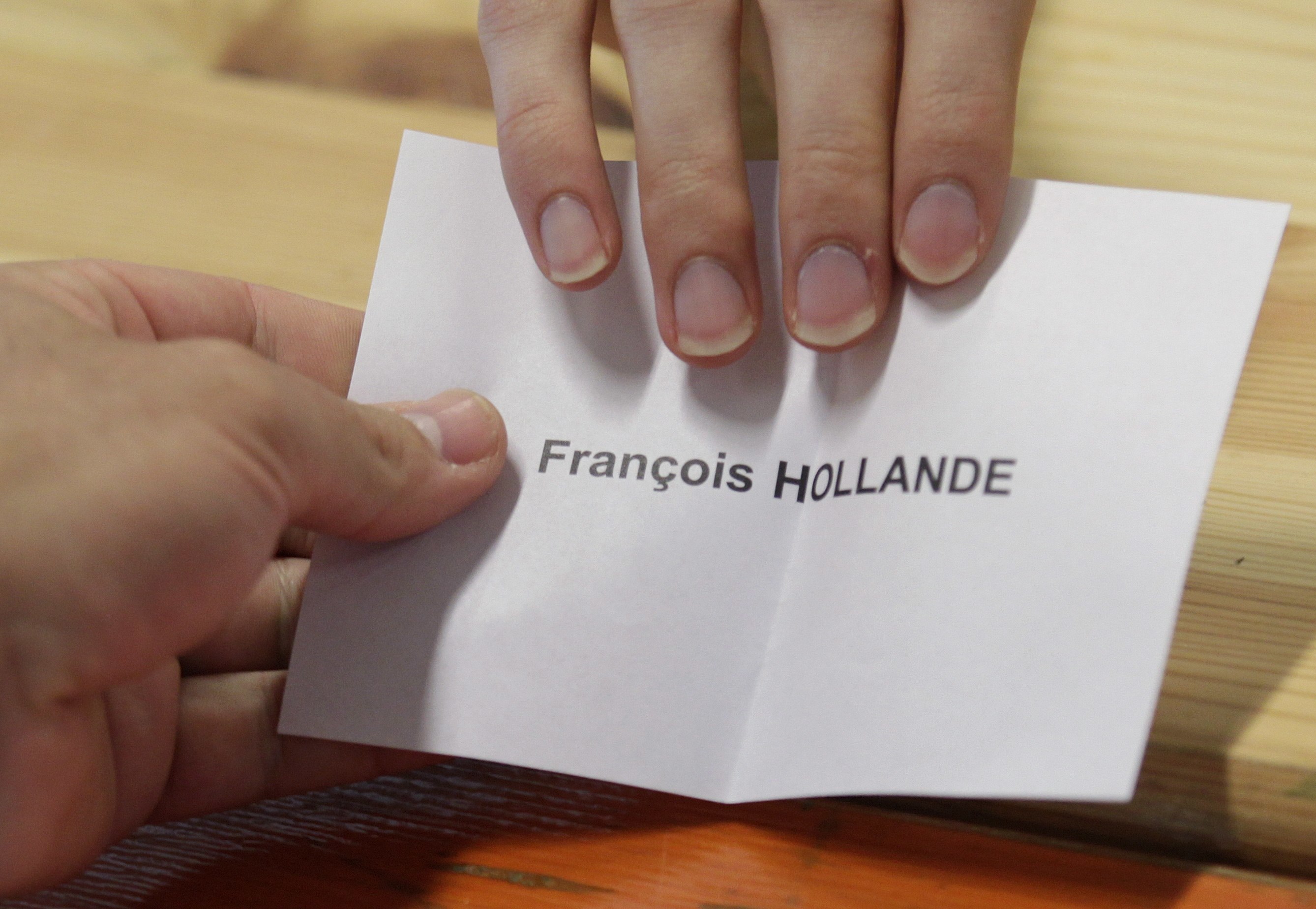 Τα exit poll δείχνουν ότι ο Ολάντ είναι ο νεος Πρόεδρος της Γαλλίας