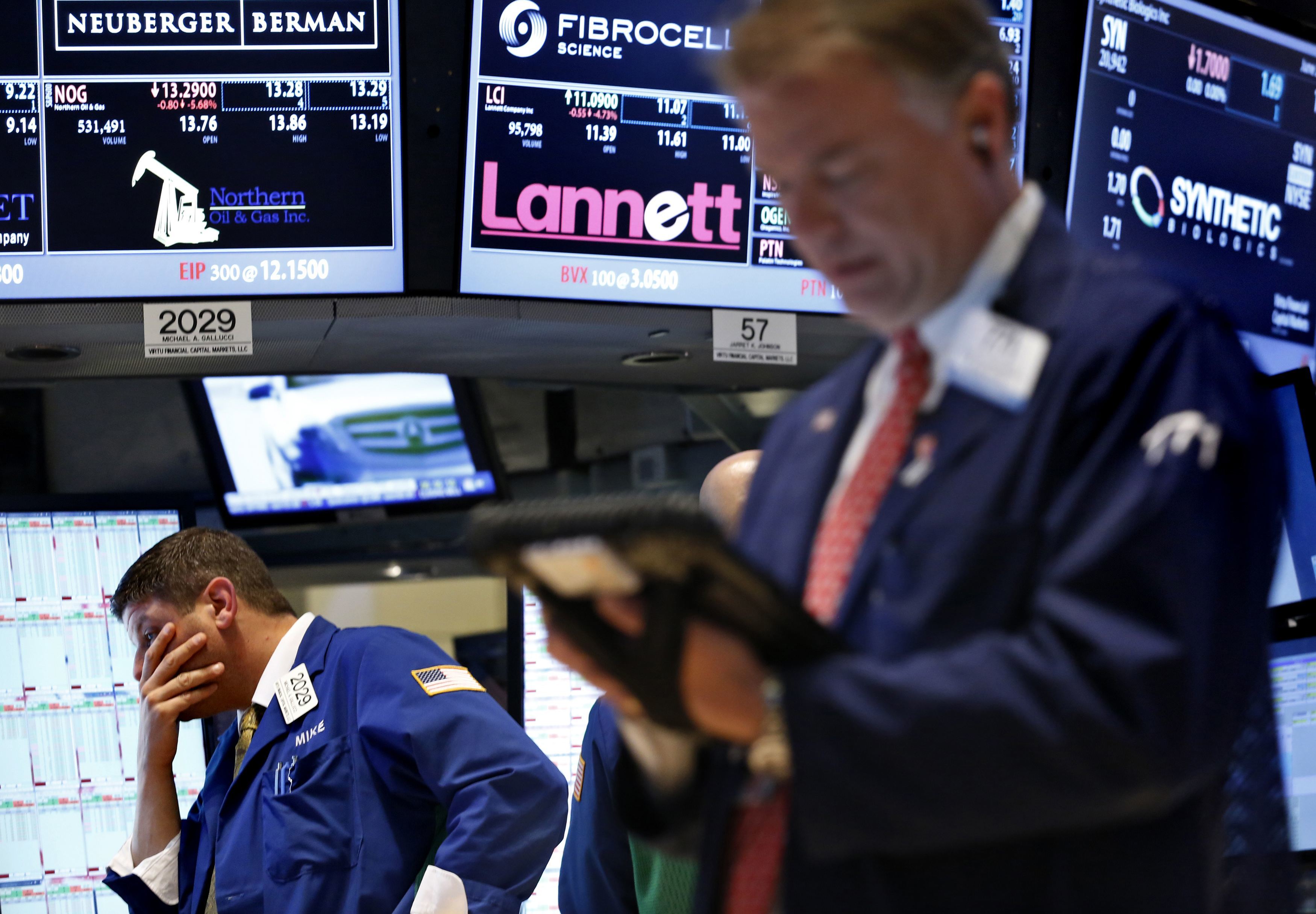 Η χειρότερη συνεδρίαση της Wall Street από την Πρωτοχρονιά!