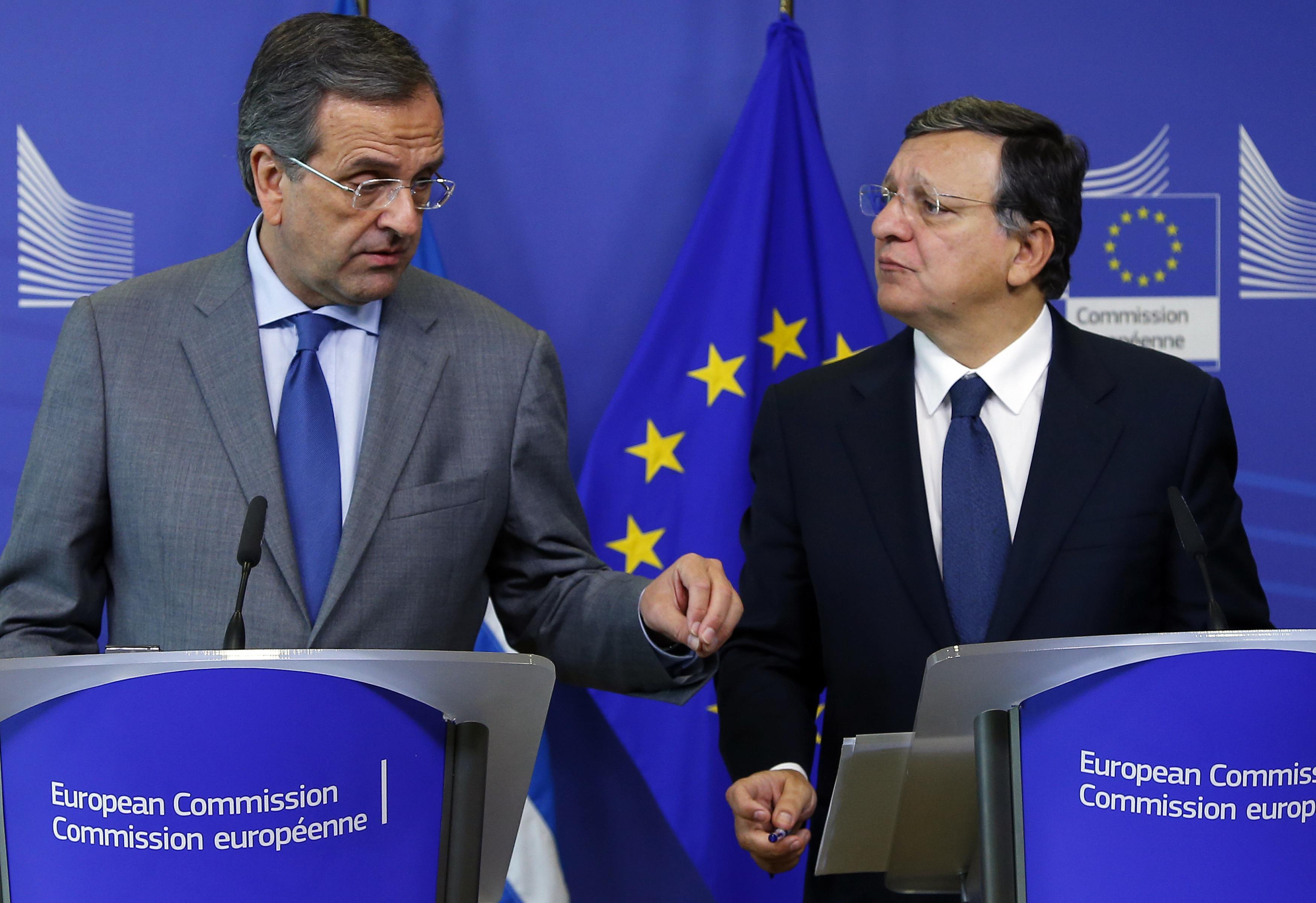 Σαμαράς σε Μπαρόζο: Εμείς κάνουμε το χρέος μας – Εσείς οφείλετε να μας βοηθήσετε