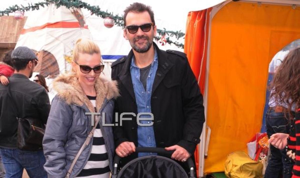 Μύρισε… Χριστούγεννα στο λούνα πάρκ και οι celebrities με τα παιδιά τους το διασκέδασαν! Φωτογραφίες