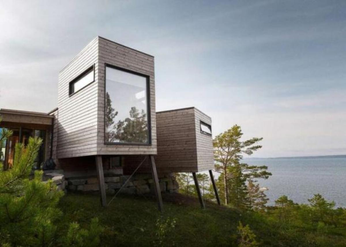 Δες αυτό το σπίτι στη Νορβηγία με το παράξενο σχήμα!