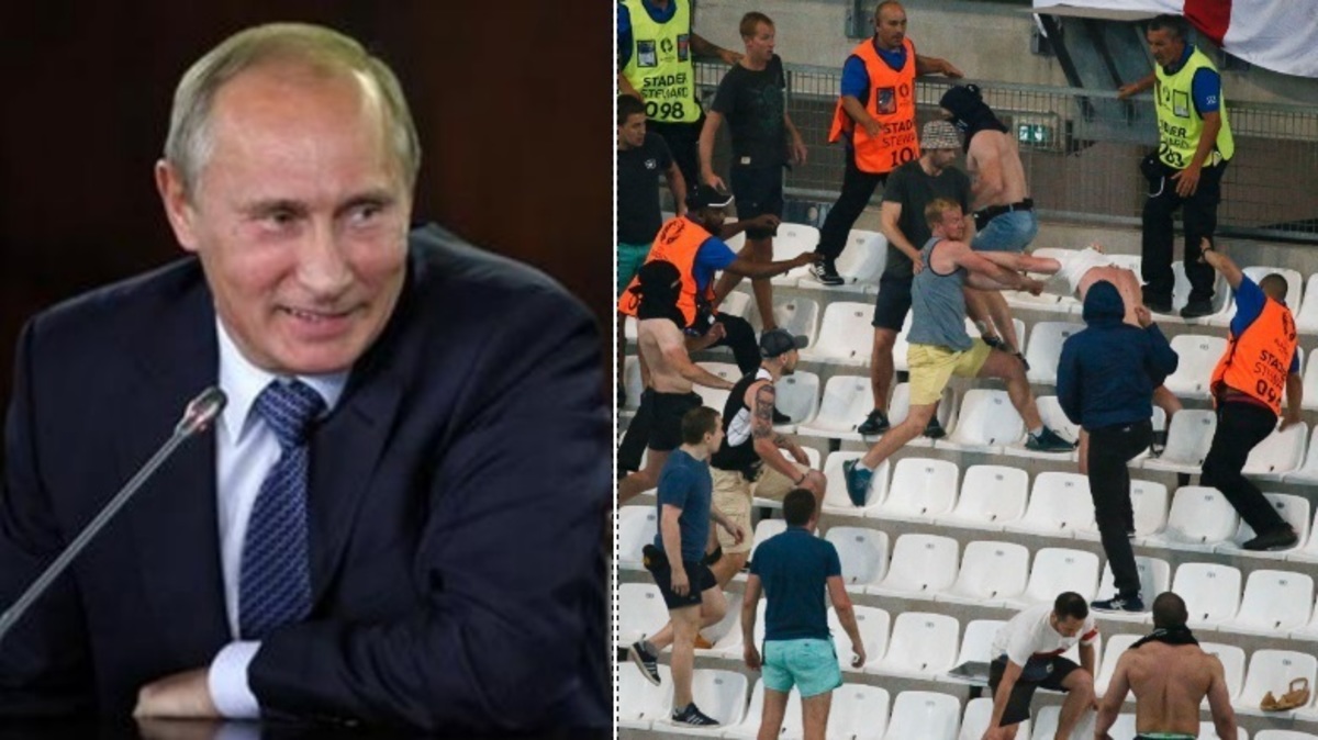 Euro 2016: Όργανα του Πούτιν οι οπαδοί – φονιάδες που προκάλεσαν τα αιματηρά επεισόδια! Καμαρώνει ο Ρώσος πρόεδρος! Στοιχεία σοκ των γαλλικών αρχών