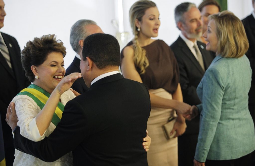 Η γυναίκα που επισκίασε την ορκωμοσία της πρώτης γυναίκας προέδρου της Βραζιλίας