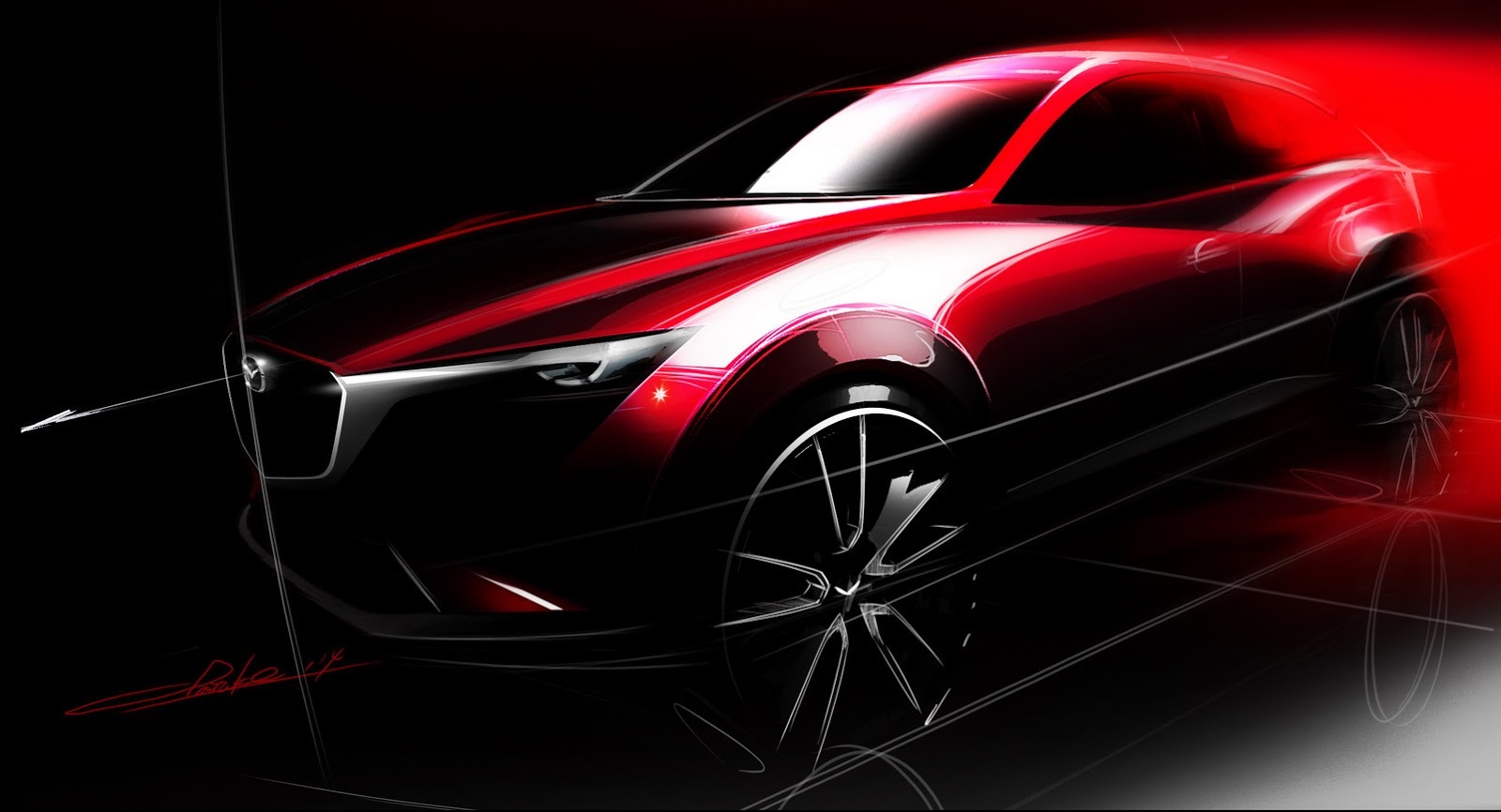 Νέο Mazda CX-3 στην έκθεση του Λος Άντζελες