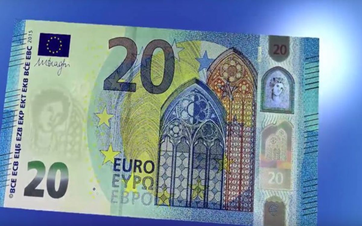 Έρχεται το νέο χαρτονόμισμα των 20 ευρώ! (ΒΙΝΤΕΟ)