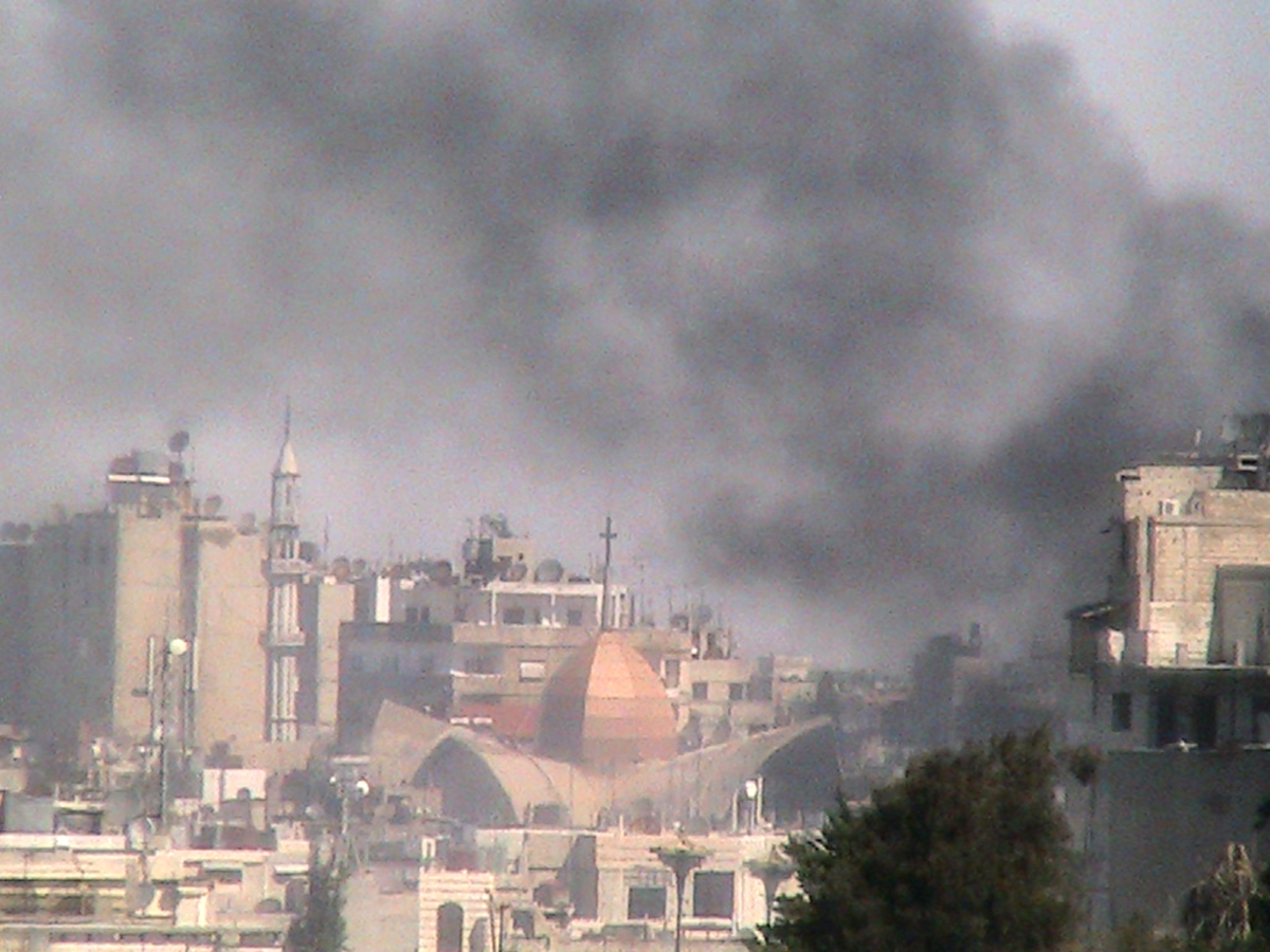 Το πυροβολικό της Συρίας πήρε θέσεις κοντά σε κατοικημένες περιοχές