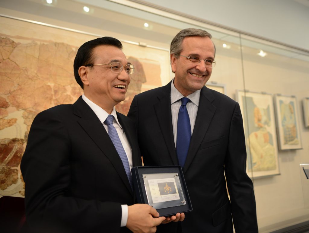 Κινέζος πρωθυπουργός σε Σαμαρά: Θέλουμε να επενδύσουμε κι άλλο!