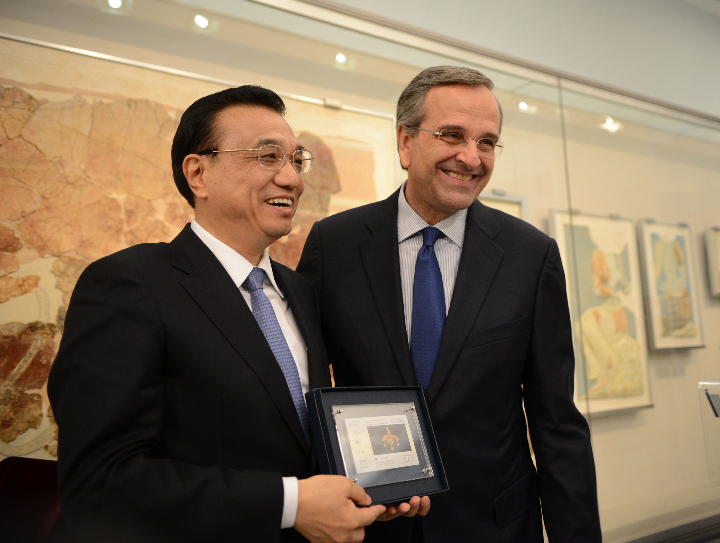 Κινέζος πρωθυπουργός σε Σαμαρά: Θέλουμε να επενδύσουμε κι άλλο!