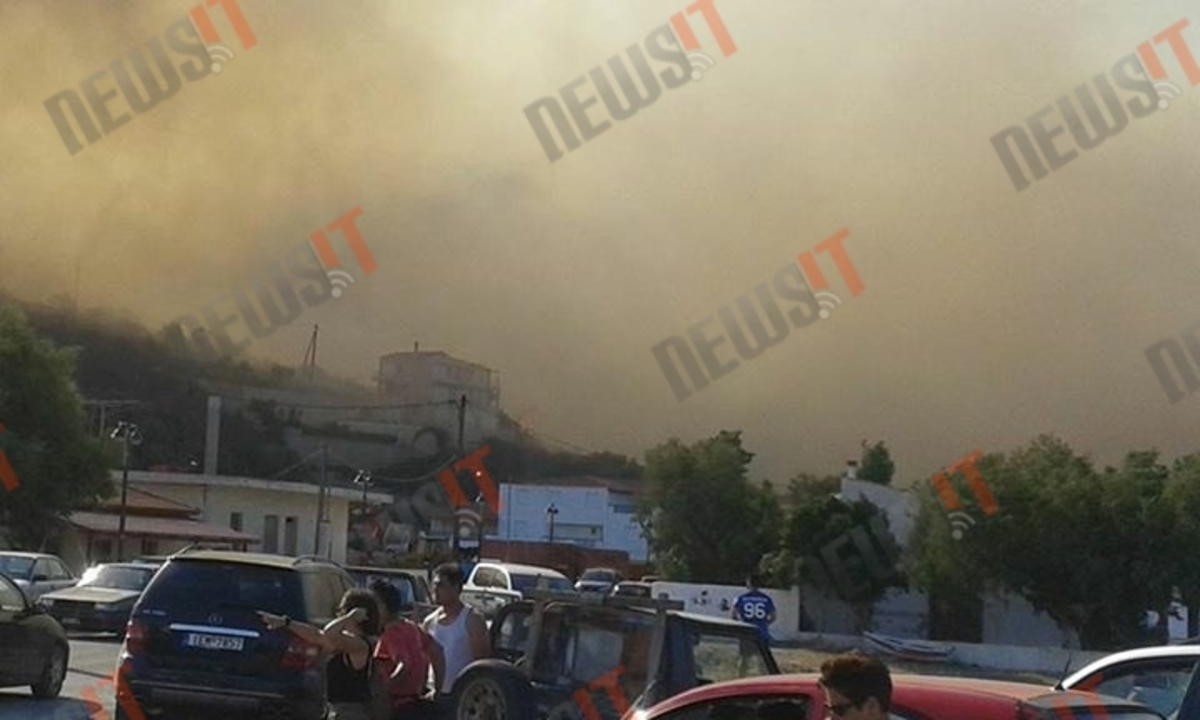 Φωτιά στη Νεάπολη Λακωνίας