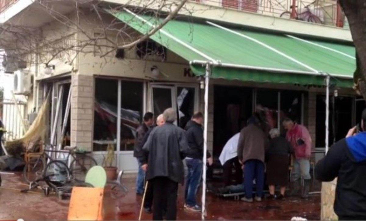 Ισχυρότατη έκρηξη φιάλης υγραερίου