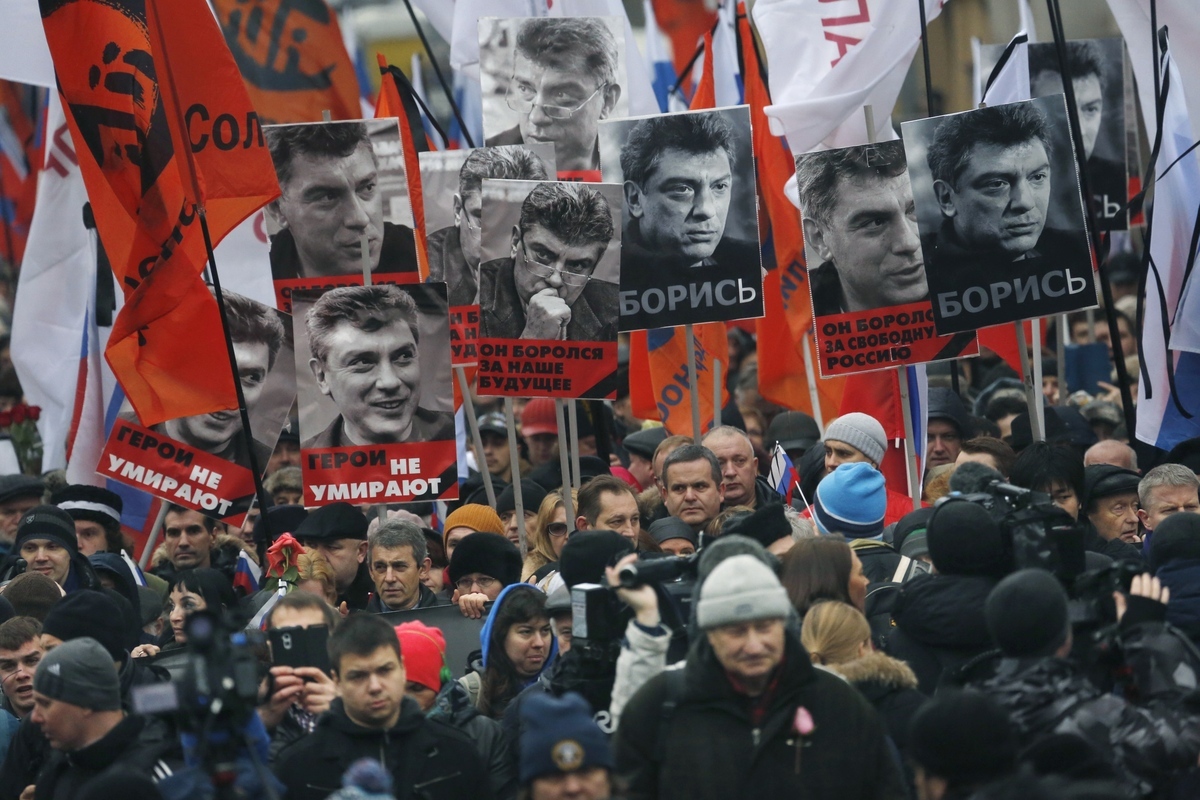 Σύλληψη δύο υπόπτων για τη δολοφονία του πολιτικού Μπόρις Νεμτσόφ