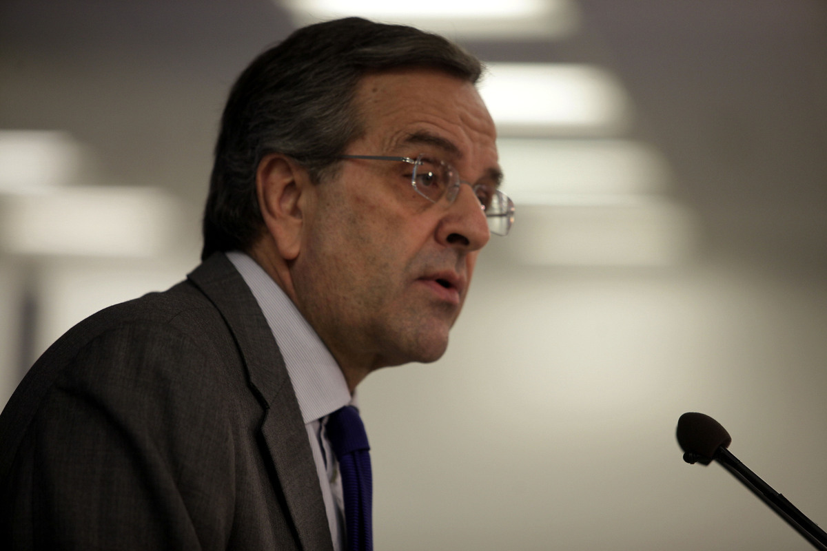 Ο Σαμαράς “βγάζει άμυνα” στους εσωκομματικούς του αντιπάλους