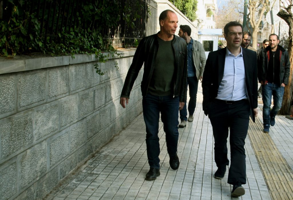 Θέμα Βαρουφάκη έθεσαν στον Τσίπρα η Μέρκελ και ο Ολάντ