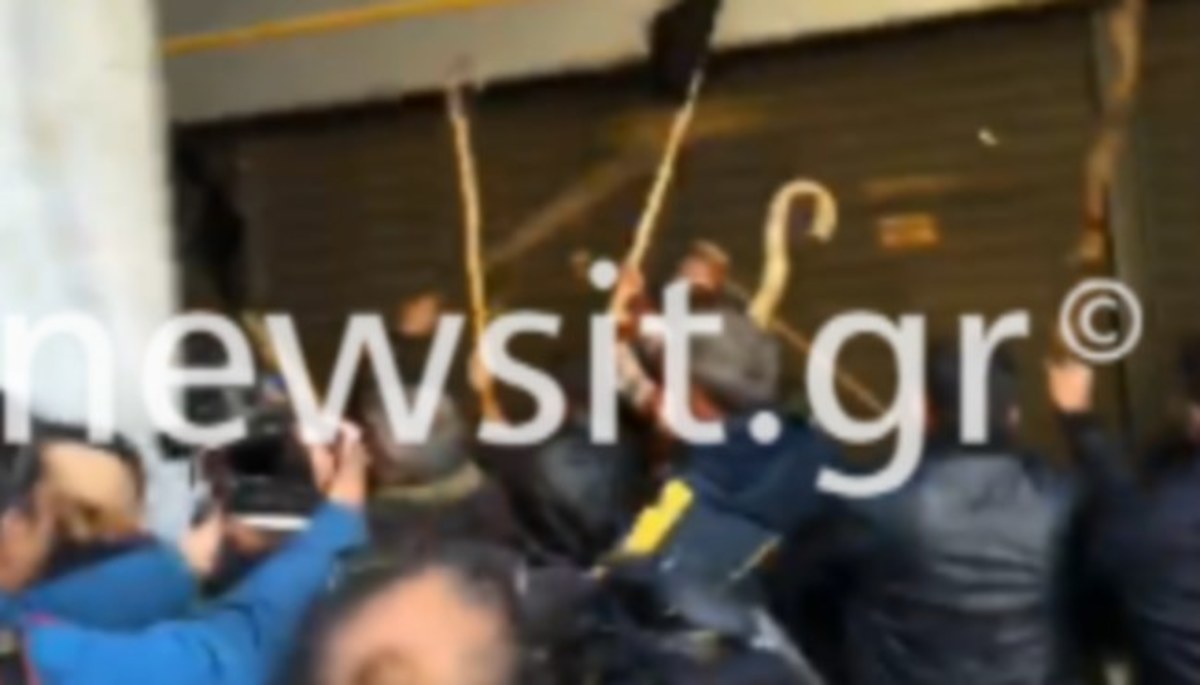 Επεισόδια στο αγροτικό συλλαλητήριο
