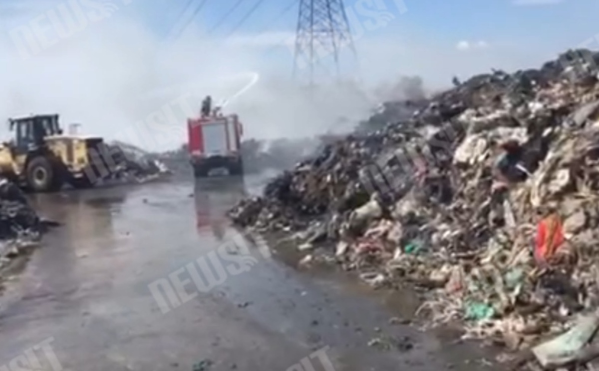 Τοξικό νέφος στον Ασπρόπυργο