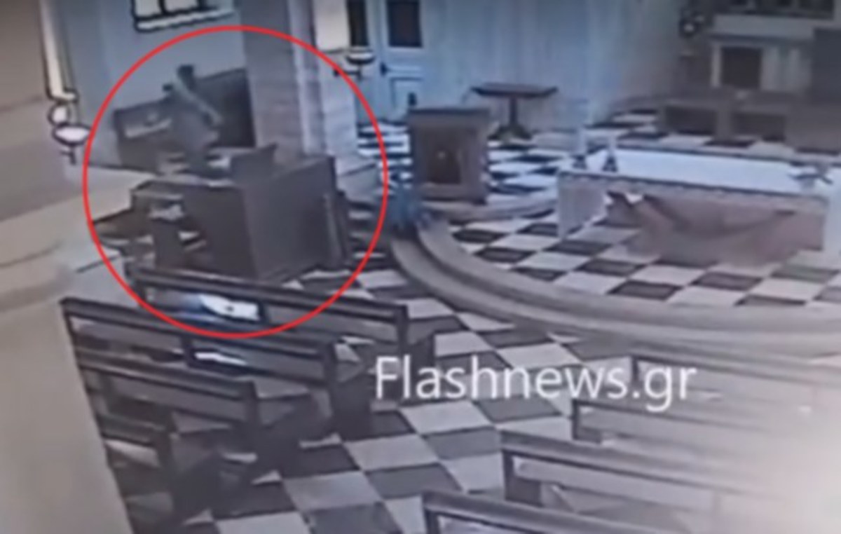 Ντοκουμέντο κλοπής στα Χανιά