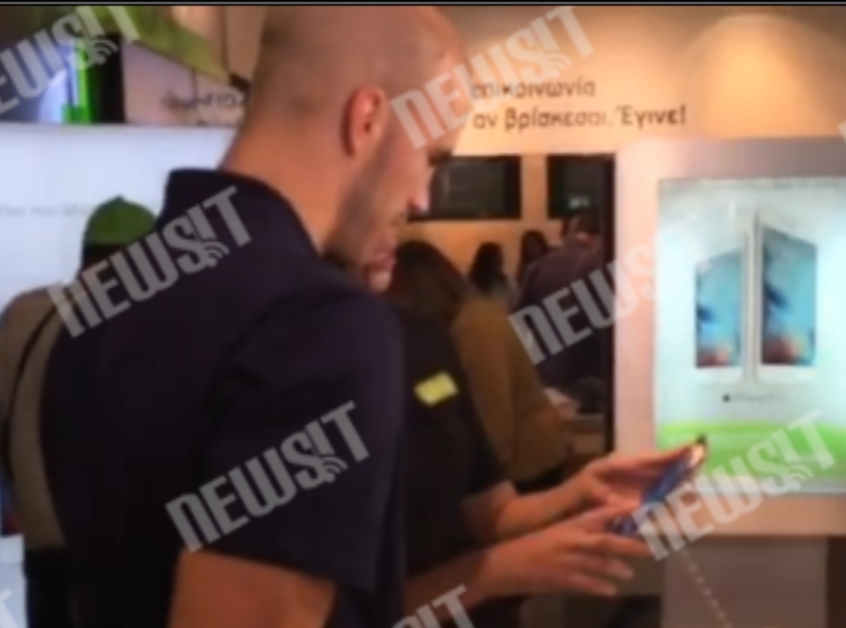 Καλάθης στην παρουσίαση iPhone