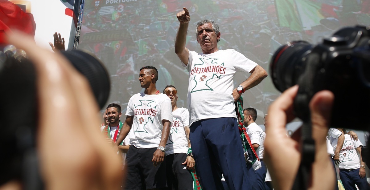 Σάντος: Ζήτω οι ήρωες της Πορτογαλίας και ο Κριστιάνο Ρονάλντο